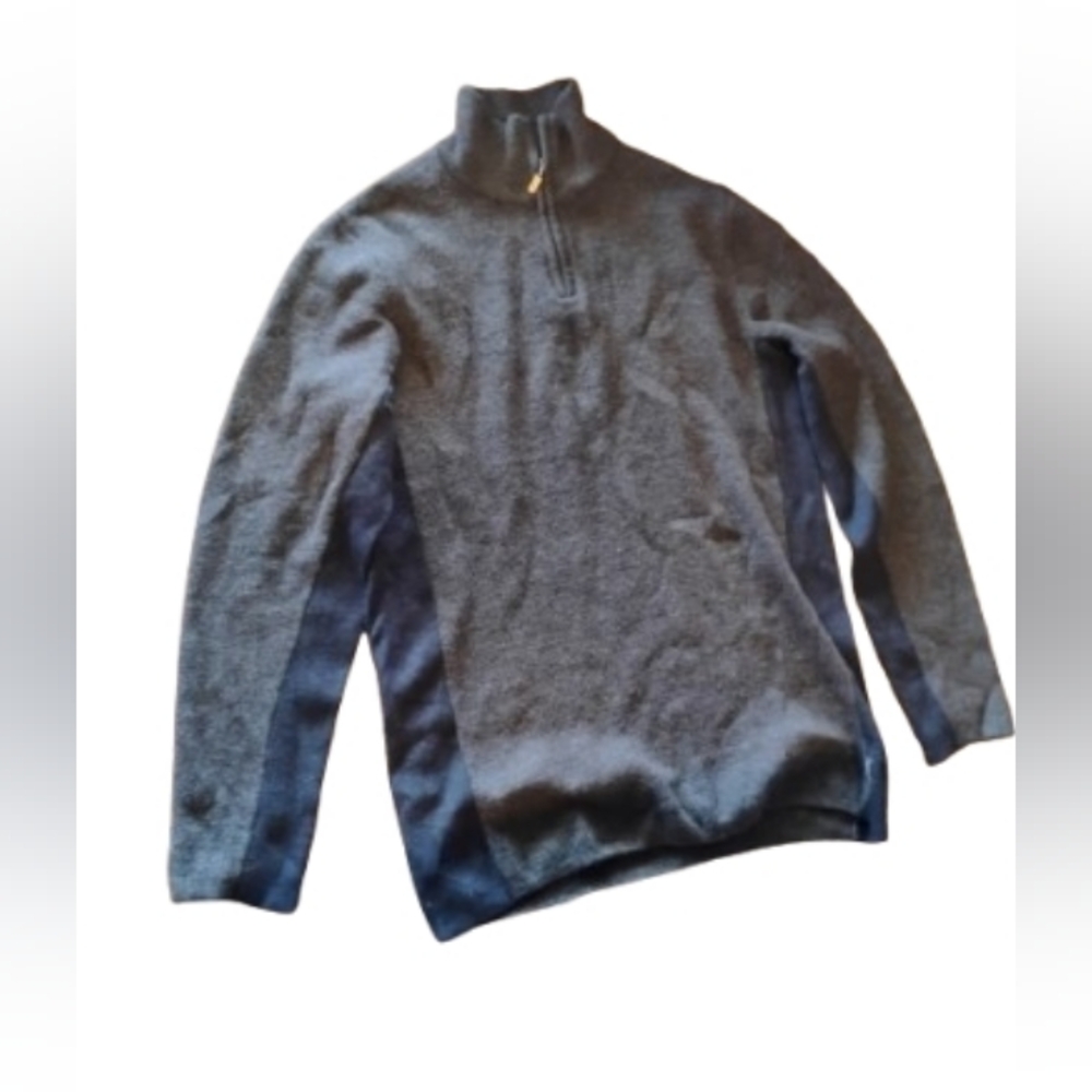 Patagonia Mens Quarter Zip Merino Wool Pullover Sweater Sz M